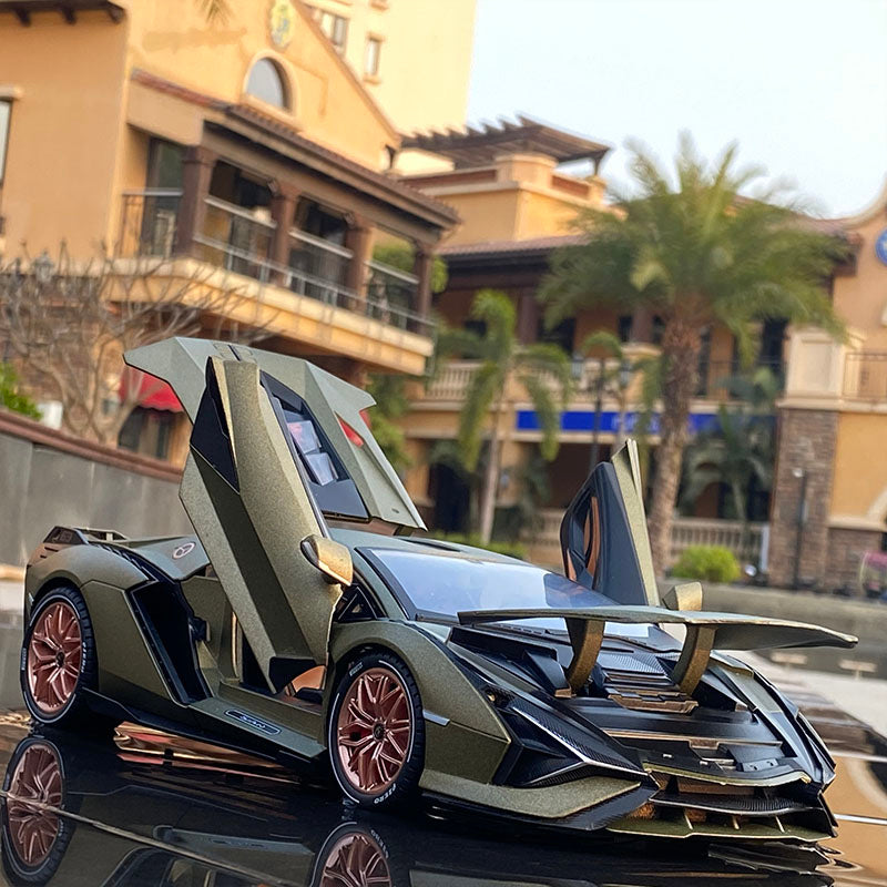 Miniatura Lamborghini Carrinho de Colecionador Sian FKP 37 1:18