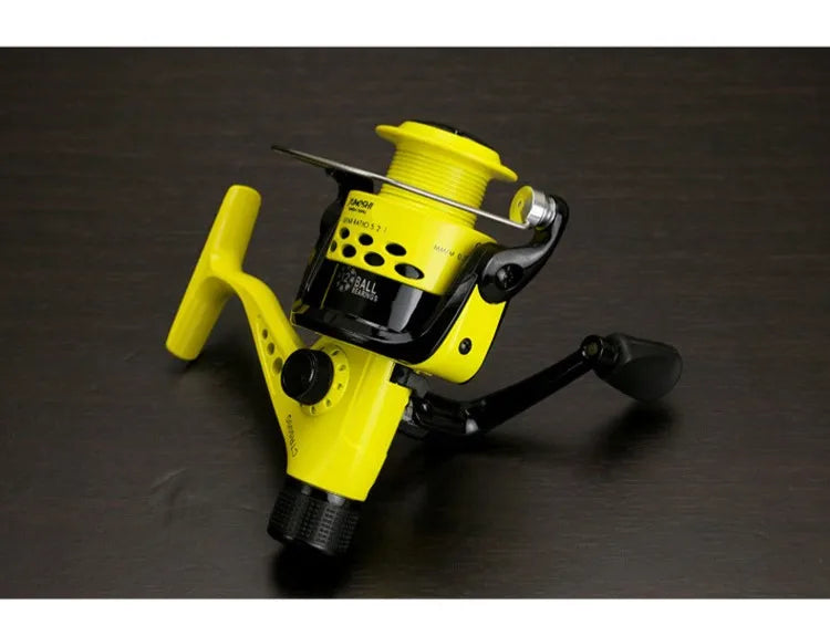 Molinete Yumoshi GLS - Desempenho Superior com 12 Rolamentos e Recolhimento Rápido 5.5:1