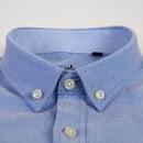 Camisa Xadrez Social Masculina Azul