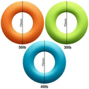 Kit Exercitador de Dedo e Antebraço Silicone Treino Fisioterapia para Mãos