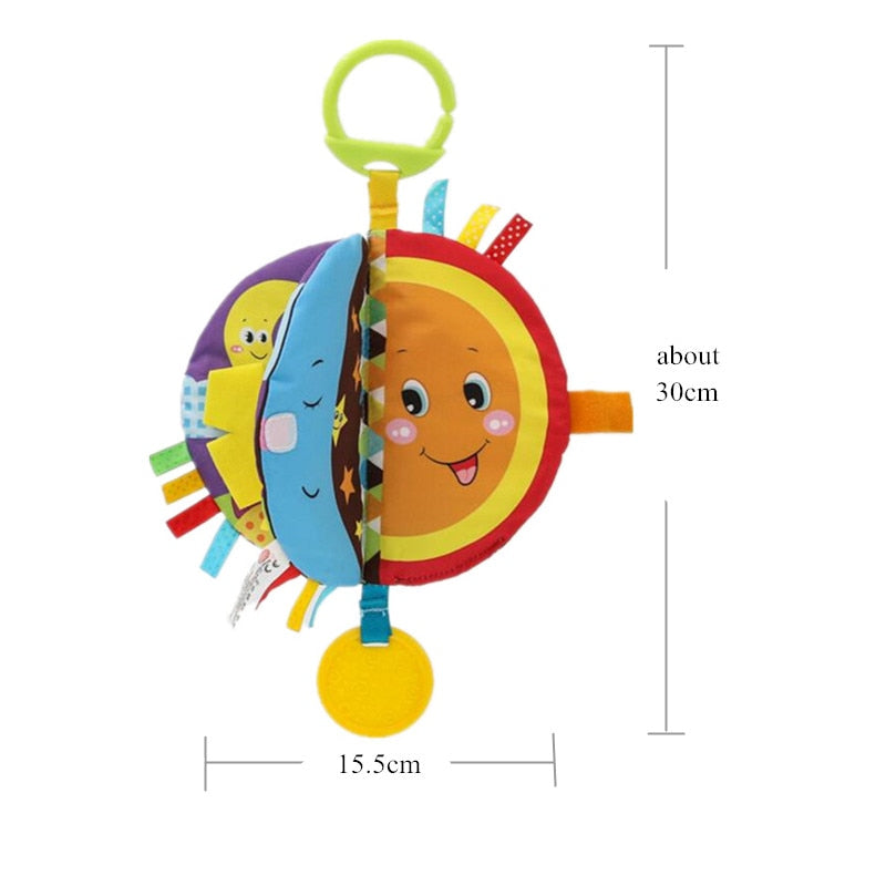 Descubra o Mundo com o Livro Sensorial de Pano para Bebês