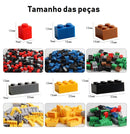 Blocos de Montar Infantil 1000 Peças Estilo Lego