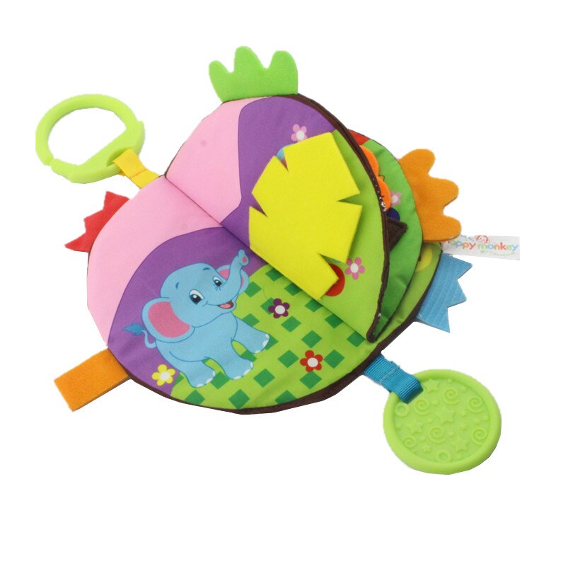 Descubra o Mundo com o Livro Sensorial de Pano para Bebês