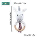 Chocalho de Crochê para Bebês – Conforto e Estímulo Sensorial em Cada Toque