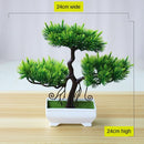 Vaso com Planta Artificial Bonsai para Decoração