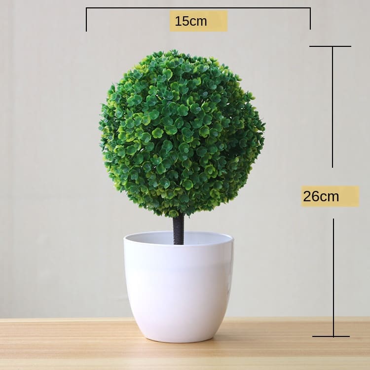 Vaso com Planta Artificial Bonsai para Decoração
