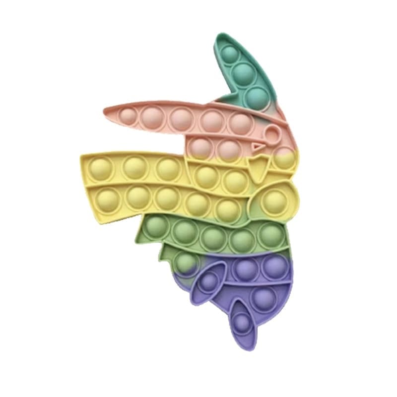 Brinquedo Pop It Pokemon Pikachu Anti Stress Fidget Toys Sensorial Colorido