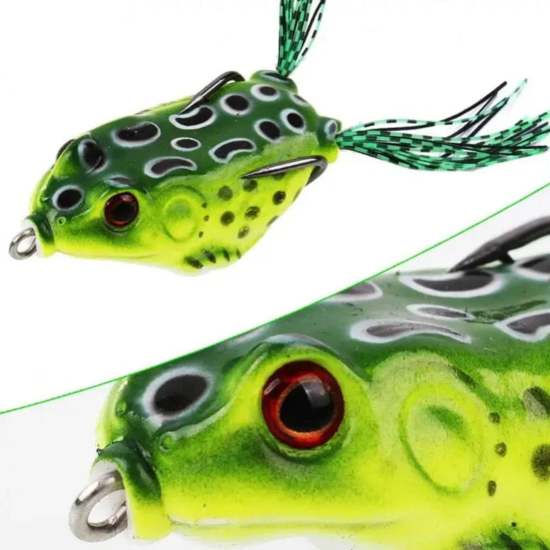 **Isca Artificial de Sapos Frogs - Conjunto com 5 Unidades de 4cm para Capturas Eficazes**