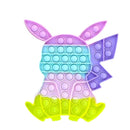 Brinquedo Pop It Pokemon Pikachu Anti Stress Fidget Toys Sensorial Colorido