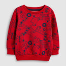 Moletom Blusão Infantil Manga Longa Desenhos Masculino Feminino Unissex 2 a 7 Anos