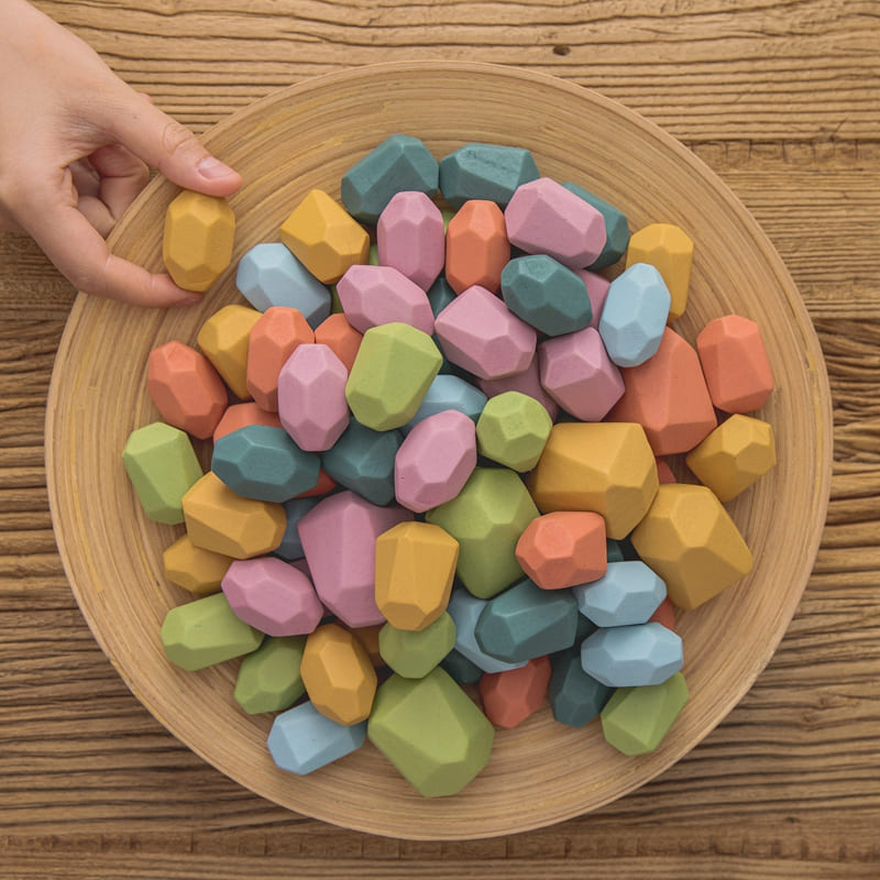 Brinquedo Educativo Blocos de Montar Infantil