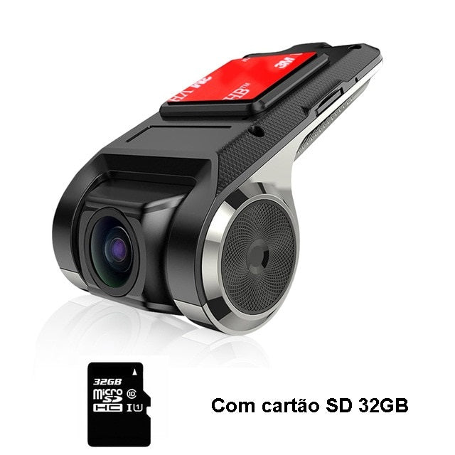 Câmera para Carro Multifunção USB