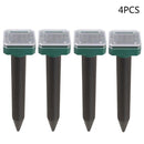 Repelente Solar Ultra Sônico: Proteção Eficaz Contra Pragas por 24 Horas