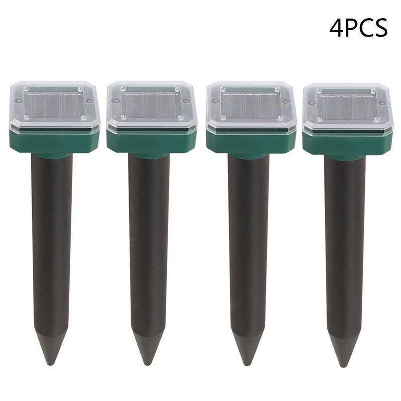 Repelente Solar Ultra Sônico: Proteção Eficaz Contra Pragas por 24 Horas