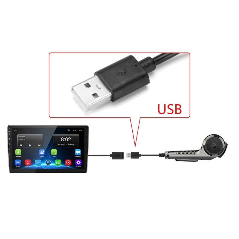 Câmera para Carro Multifunção USB