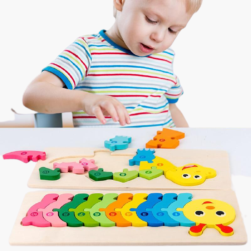 Quebra-Cabeça 3D: Descubra e Aprenda Números Brincando