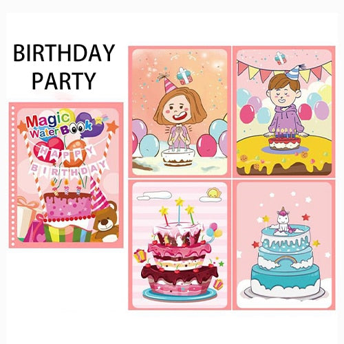 Caderno de Pintura Mágico - Estímulo à Criatividade e Diversão para Crianças