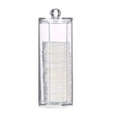 Pote Caixa Porta de Acrílico com Tampa para Algodão Cotonete Doces Cosméticos