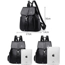 Mochila de Couro Genuíno Feminina - Estilo Aussie para Conforto e Praticidade