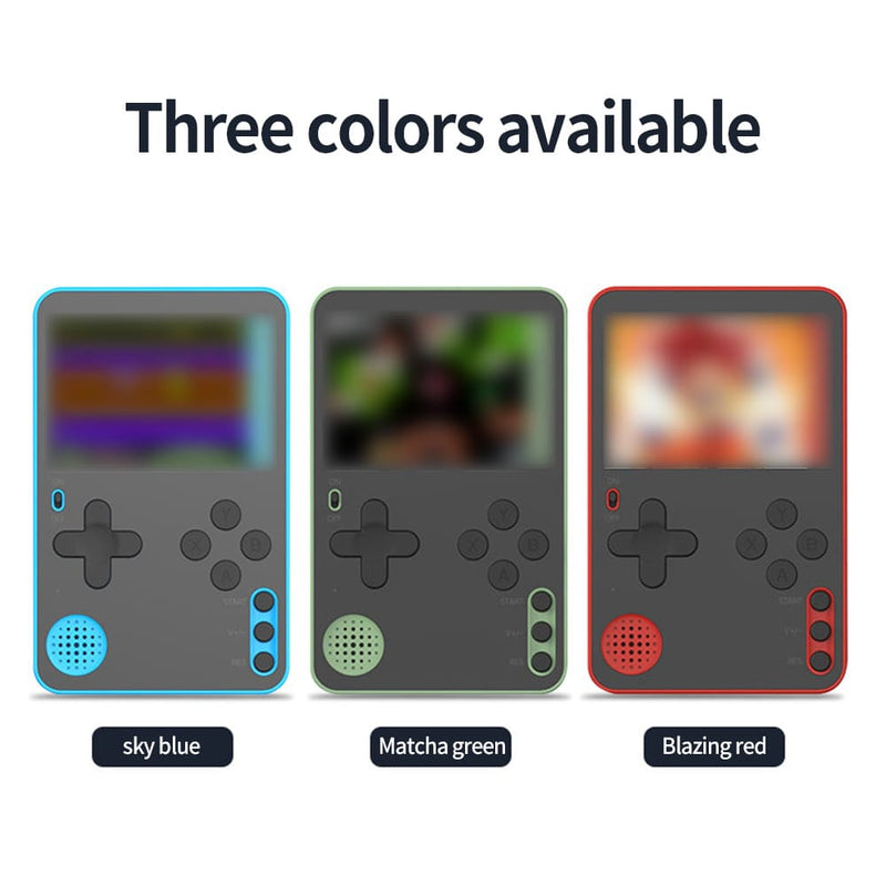 Mini Game Boy Console Portátil Handheld Ultra Fino com Jogos Clássicos