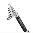 Vara Telescópica Johncoo em Fibra de Carbono: Flexibilidade e Leveza de 1.8m a 2.7m para Molinete