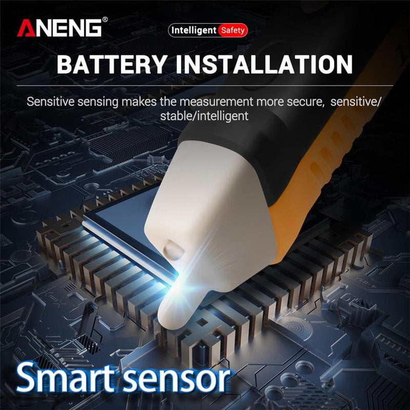 Caneta de Teste de Tomada Indução Sem Contato Voltímetro AC 110V 220V