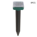 Repelente Solar Ultra Sônico: Proteção Eficaz Contra Pragas por 24 Horas