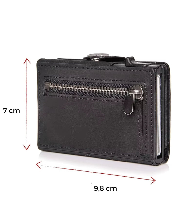 Carteira Galdino em Couro Genuíno - Estilo e Praticidade para o Homem Moderno