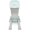 Playground Infantil 3 em 1 Escorregador Cesta Basquete Gol Importway