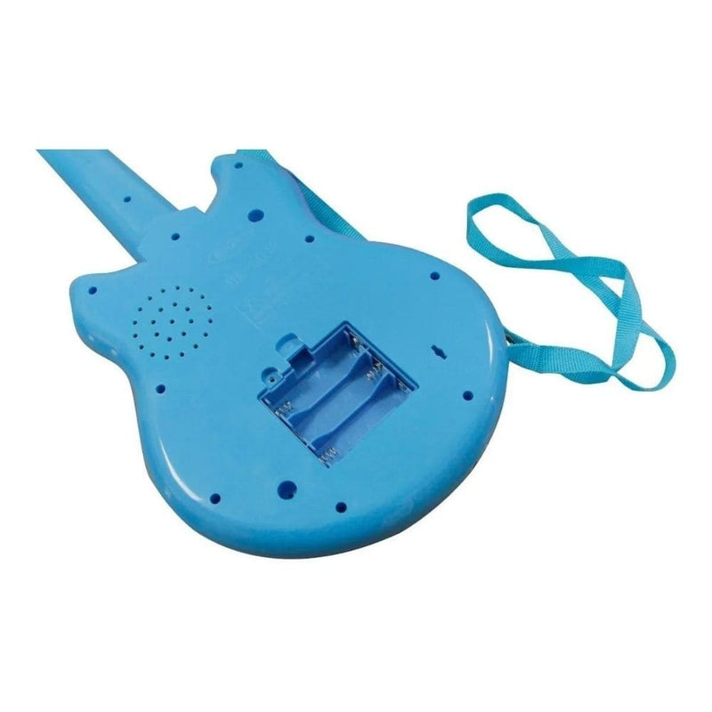 Guitarra Infantil com Microfone Som e Música Conecta com Celular