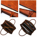 Maleta Masculina em Couro Genuíno com Carteira Grátis - Estilo e Praticidade JEEP Combo Premium