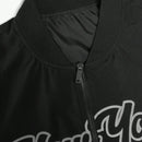 Jaqueta Masculina Baseball Brooklyn Preto