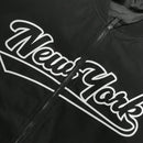 Jaqueta Masculina Baseball Brooklyn Preto