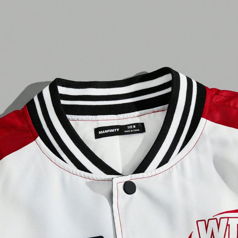 Jaqueta Masculina Beisebol Speed Racing
