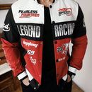 Jaqueta Masculina Beisebol Streetwear Vermelho