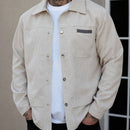 Jaqueta Masculina Casual Branca Inverno Fisco