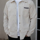 Jaqueta Masculina Casual Branca Inverno Fisco