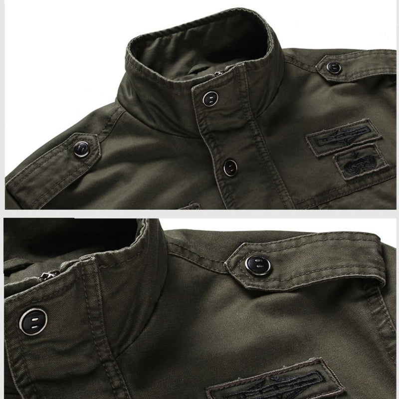 Jaqueta Masculina Militar Aviator Viego