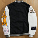 Jaqueta Masculina Varsity Baseball College NY