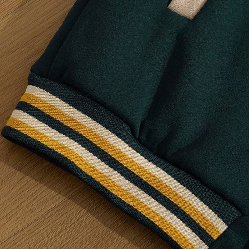 Jaqueta Masculina Varsity Baseball Everyday Verde