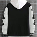 Jaqueta Masculina Varsity Baseball NY Preto