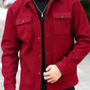 Jaqueta Masculina Casual Vermelha VIE255