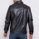 Jaqueta de Couro Masculina Slim Inverno Viego