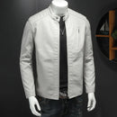 Jaqueta Masculina de Couro Genuíno - Estilo e Conforto para o Dia a Dia