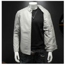 Jaqueta Masculina de Couro Genuíno - Estilo e Conforto para o Dia a Dia