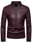 Jaqueta de Inverno Masculina em Couro Genuíno - Estilo e Conforto da Spiky Premium