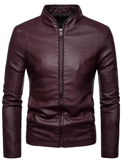 Jaqueta de Couro Masculina para Inverno - Estilo e Conforto Spiky Premium