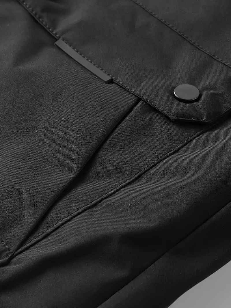 Jaqueta Corta Vento Masculino Preto Hawk