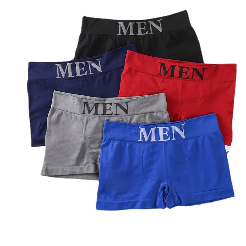 Kit 5 Cueca Boxer Men Respirável