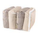 Conjunto de 10 Sacos Organizadores com Zíper para Proteger e Organizar Seus Cobertores